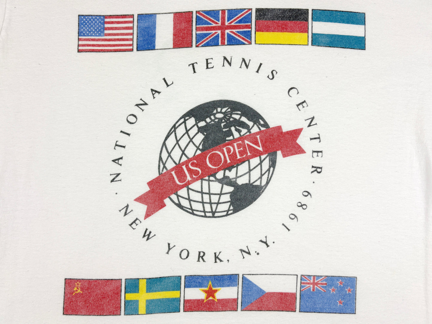VTG '89 N.Y. NATIONAL TENNIS CENTER T-SHIRT