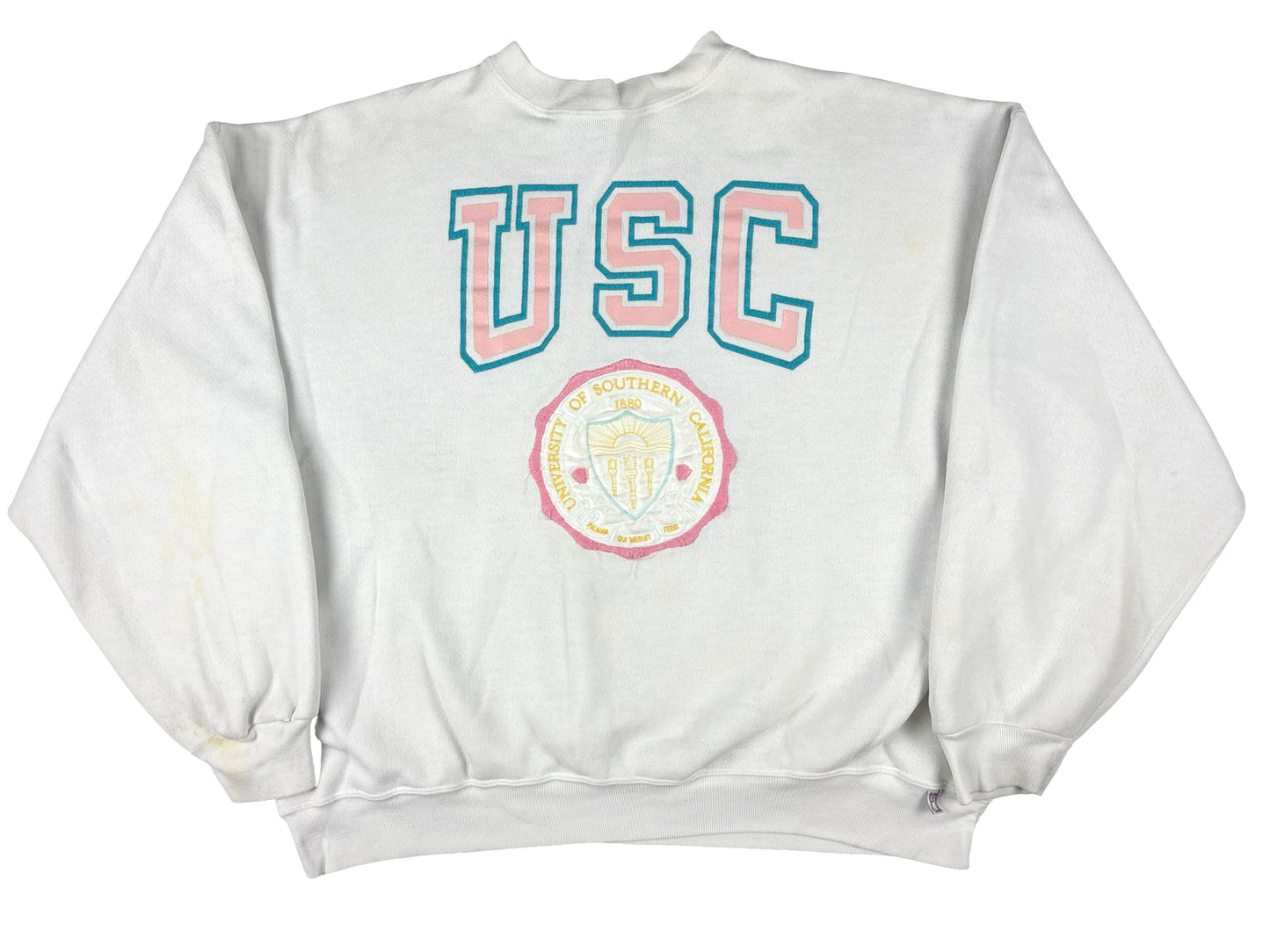 VTG '90S USC SEAL SWEATER