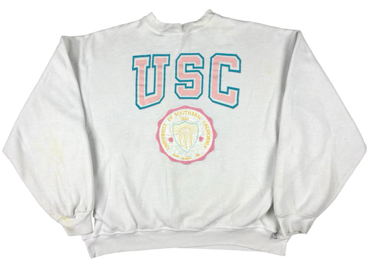 VTG '90S USC SEAL SWEATER