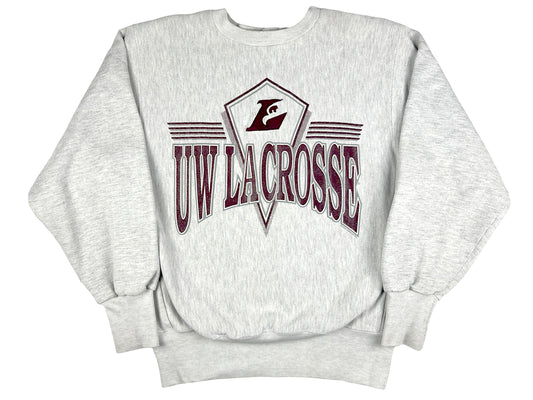 VTG UW LACROSSE CREWNECK