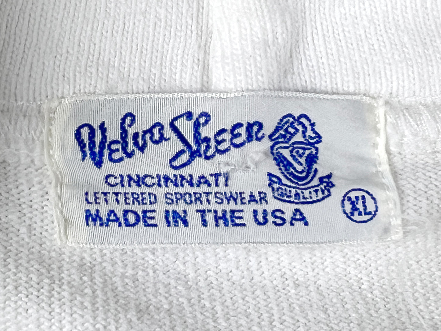 VTG VELVA SHEER SWEATSHIRT