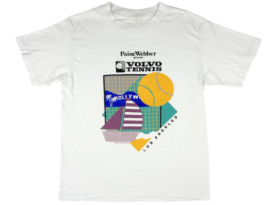 VTG '87 VOLVO TENNIS HOLLYWOOD T-SHIRT