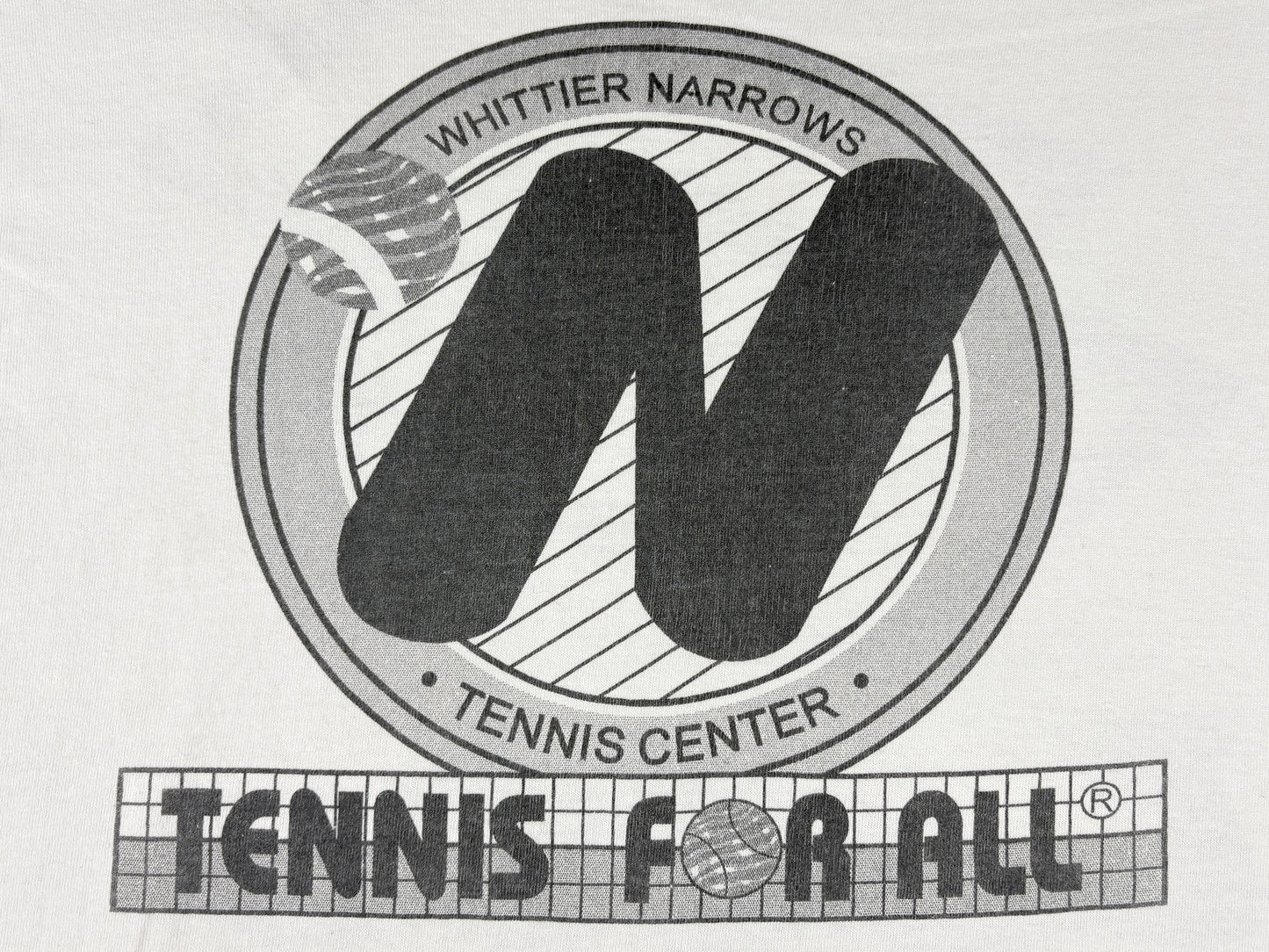 VTG WHITTIER NARROWS LOTTO TENNIS T-SHIRT