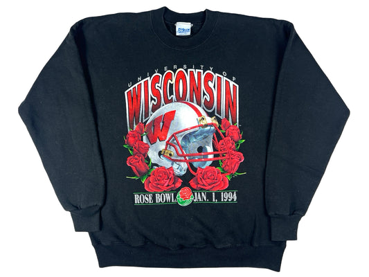 VTG '94 WISCONSIN ROSE BOWL CREWNECK