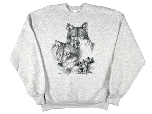 VTG HOLWING WOLVES CREWNECK