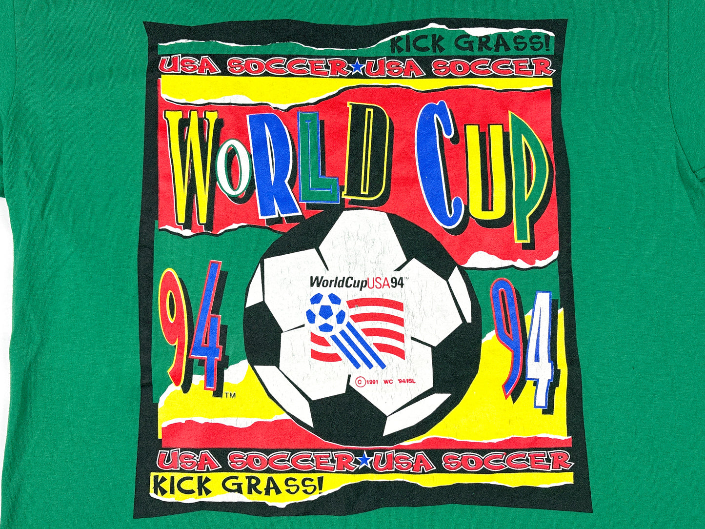 VTG '91 USA WORLD CUP T-SHIRT