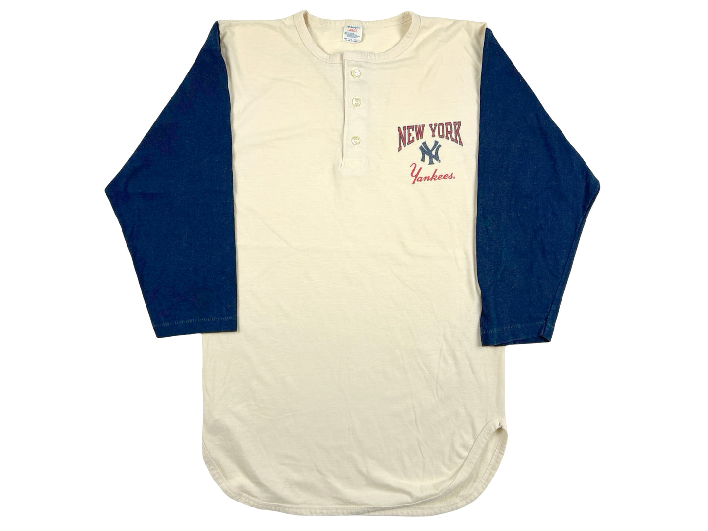 VTG '80S NEW YORK YANKEES RAGLAN SHIRT
