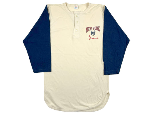 VTG '80S NEW YORK YANKEES RAGLAN SHIRT