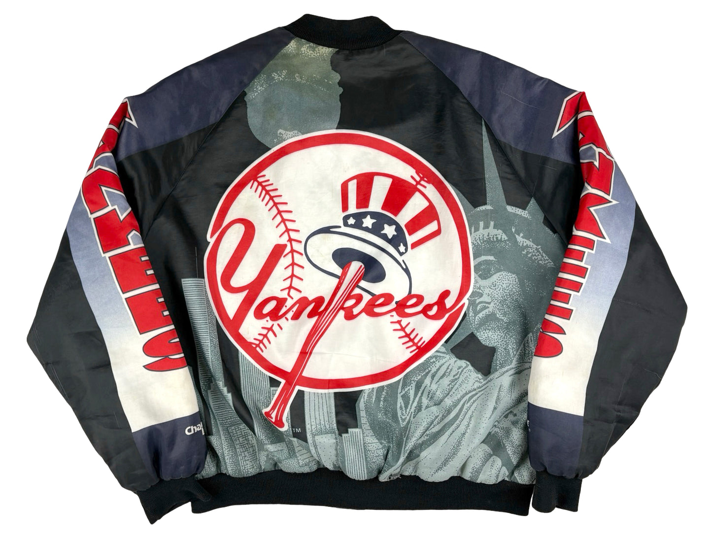 VTG YANKEES CHALK LINE JACKET