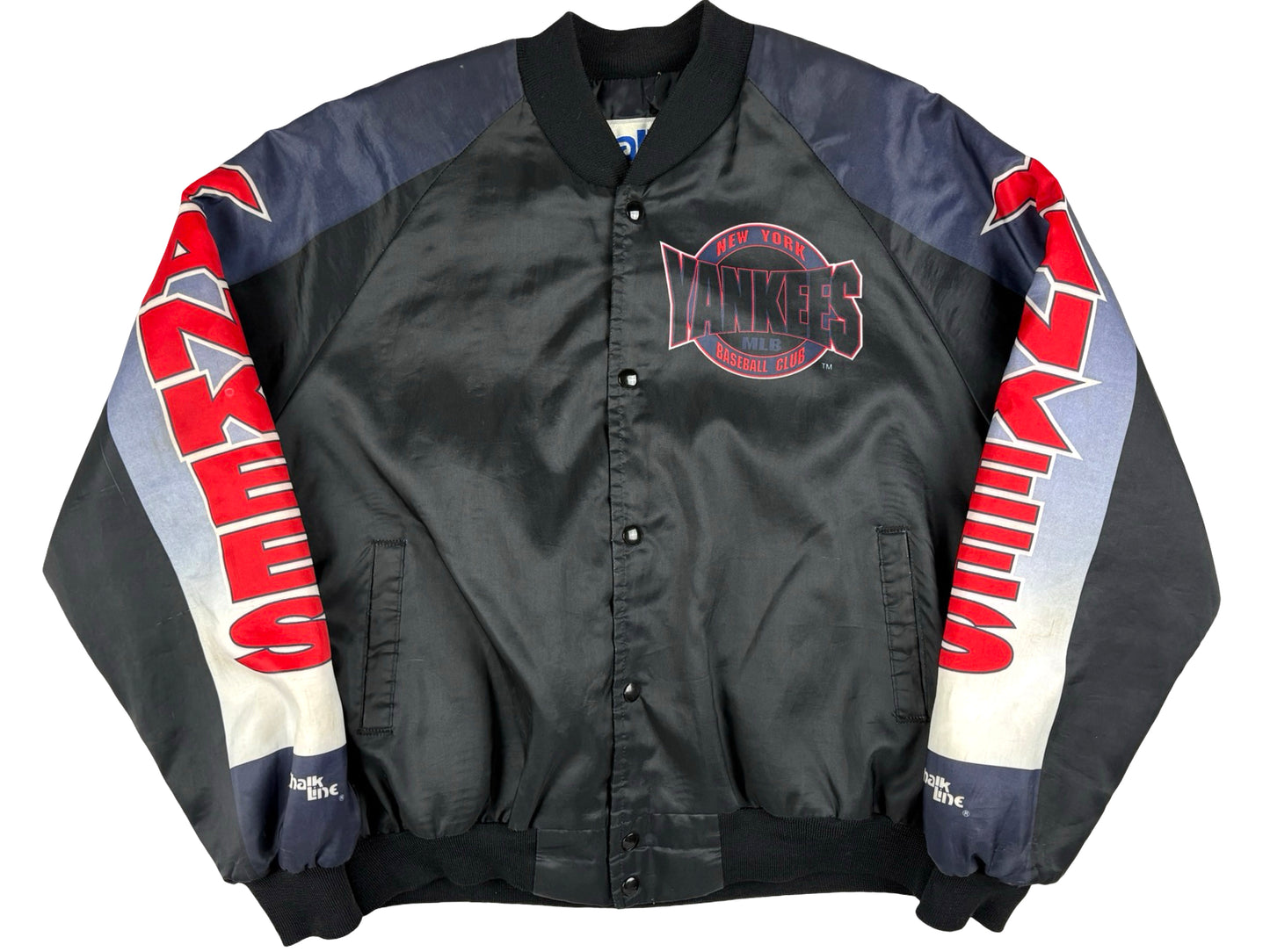 VTG YANKEES CHALK LINE JACKET