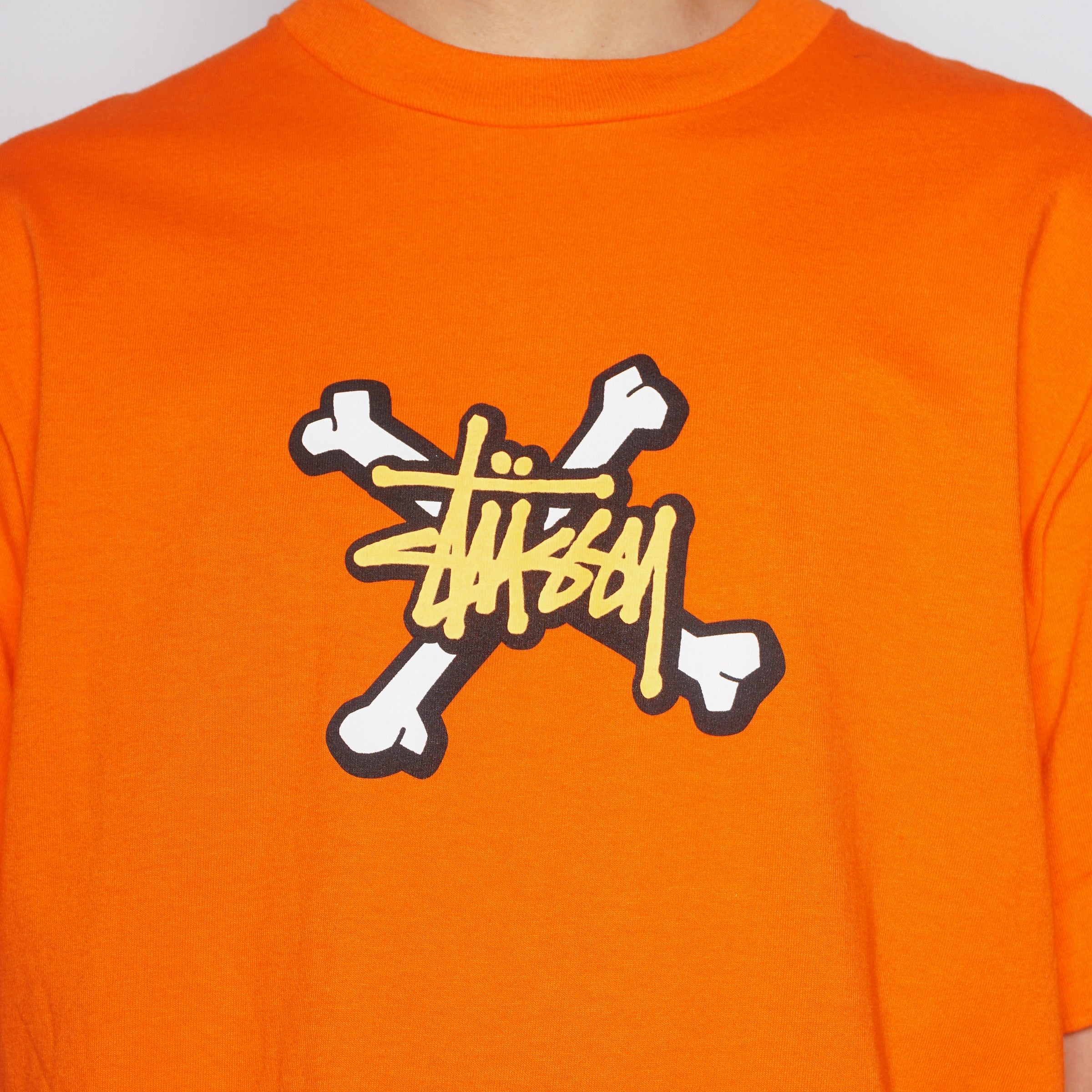 VTG 90S STUSSY CROSS BONES T-SHIRT – TRIED AND TRUE CO.