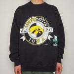 VTG MAUVAIS GARCON IOWA HAWKEYES SWEATER