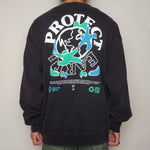 VTG MAUVAIS GARCON IOWA HAWKEYES SWEATER