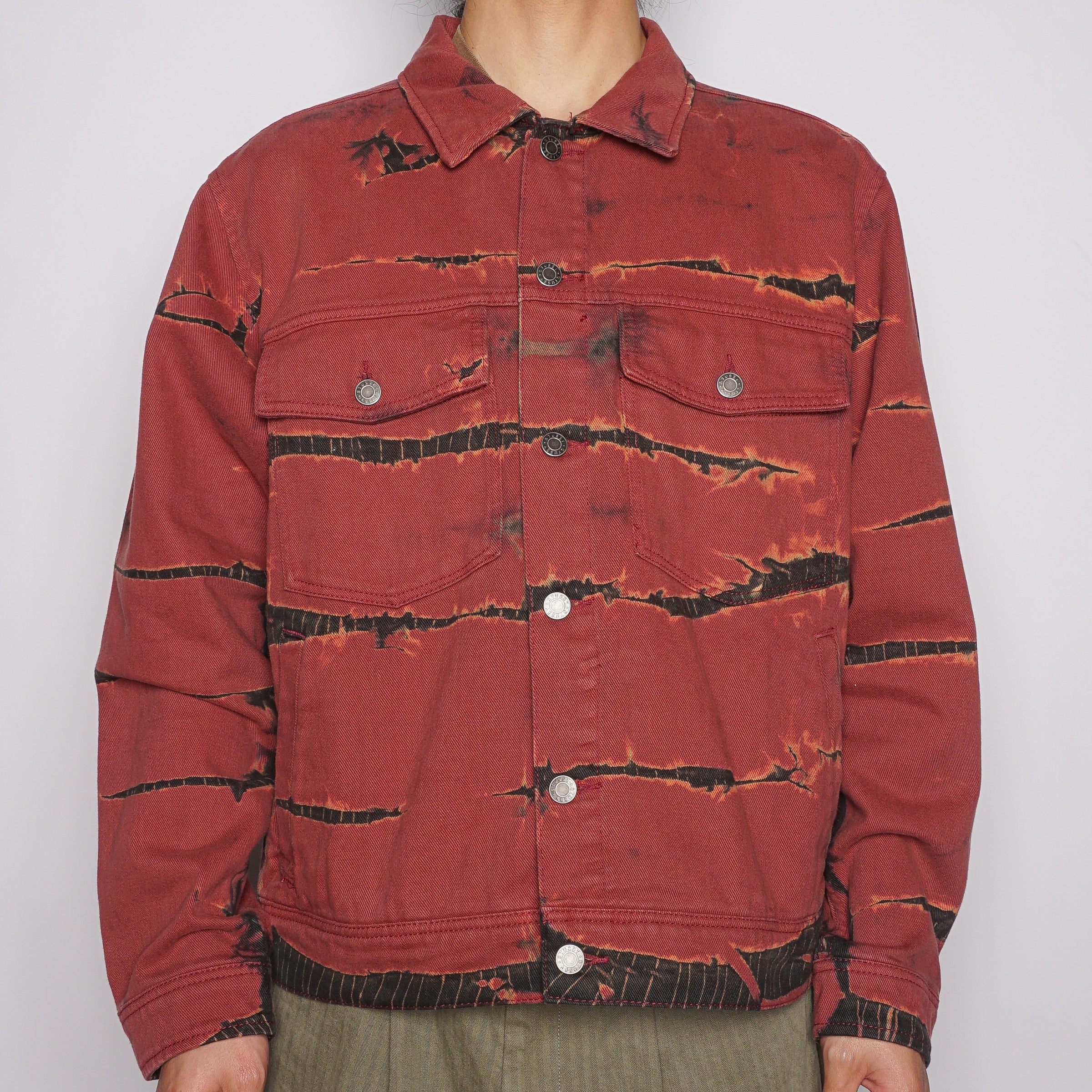 STUSSY RIP DYE DENIM JACKET – TRIED AND TRUE CO.