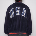 VTG '90S POLO RL USA FLEECE JACKET