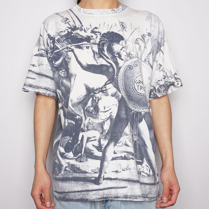 VTG '90s GREECE TROY T-SHIRT