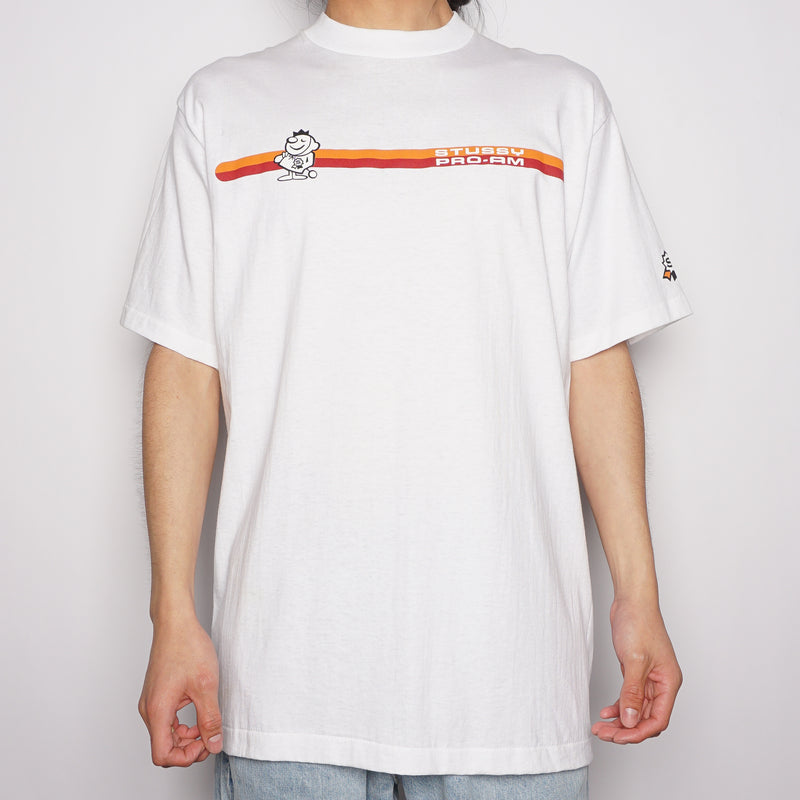 VTG '90S STUSSY PRO-AM T-SHIRT