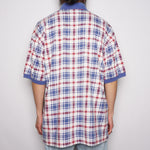 VTG TOMMY HILFIGER PLAID POLO